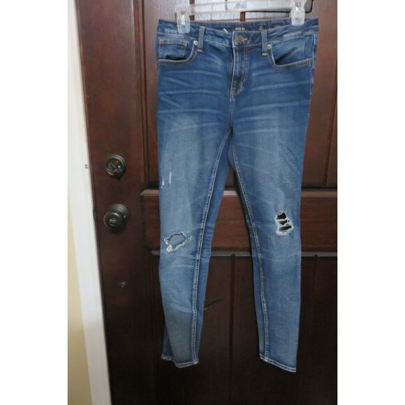 MISS ME DISTRESSED SKINNY JEANS SIZE 27 - Picture 1 of 3